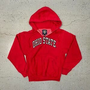 Y2K Ohio State University red hoodie